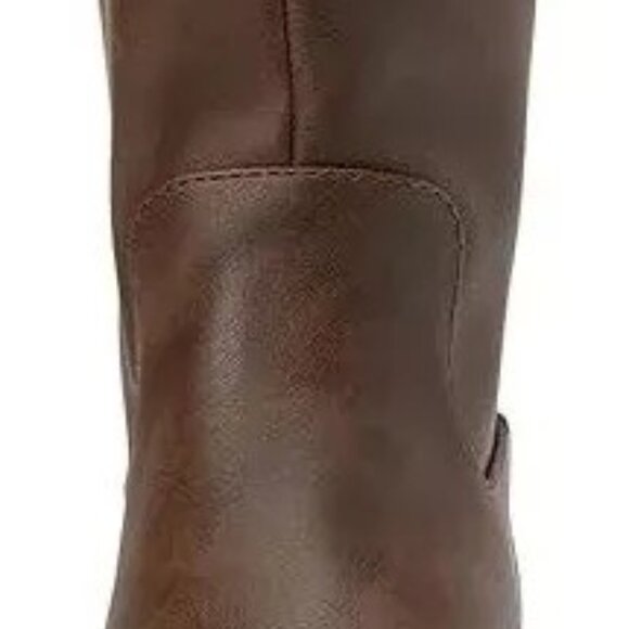 Rocket Dog Idea Brown Boot Women's Faux Fur Lining, Chunky Heel Size 7 - Picture 3 of 6